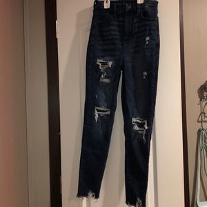 american eagle curvy high rise jegging